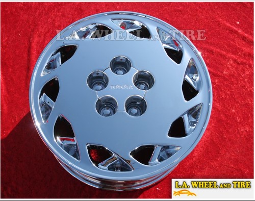 Set chrome oem - 16", wheels