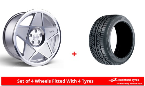 Alloy wheels tyres 3sdm - alloy, 18"