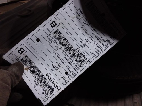 Wheel alloy split spoke - split,