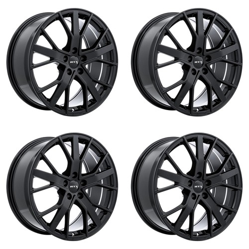 Set black alloy wheel - 4,